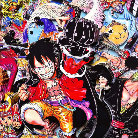 Luffy One Piece Framed 3D Wall Art | Limited Handicraft