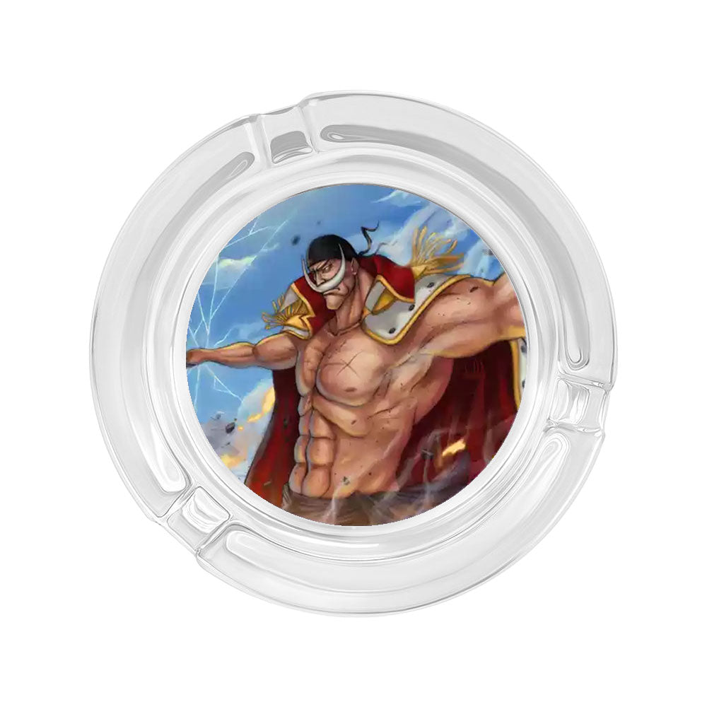 Luffy/Zoro/Sanji Glass Ashtray - Set Sail on Smoky Seas