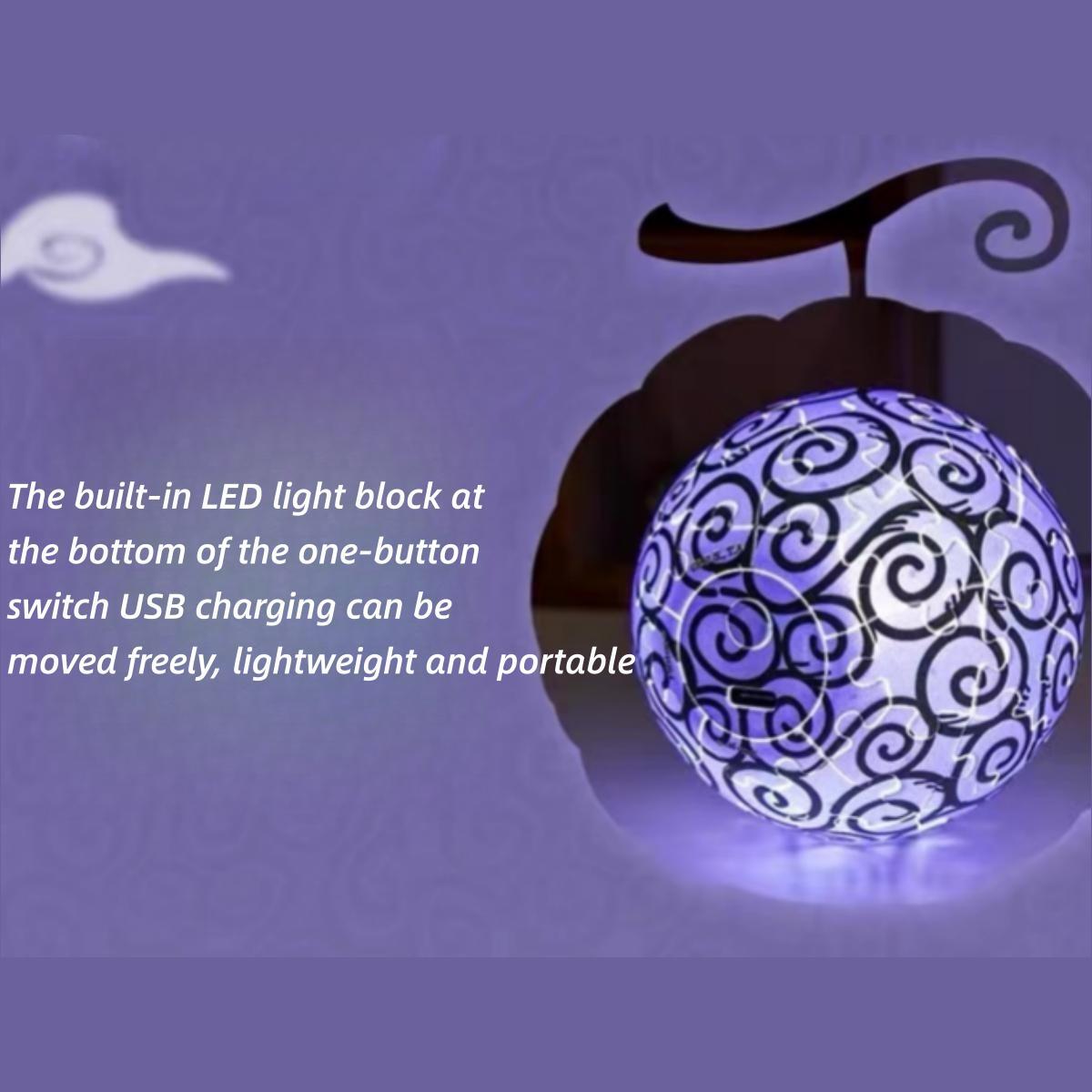 Luffy Gum Gum Fruit Puzzle Lamp | Jigsaw Luminous Table Decoration