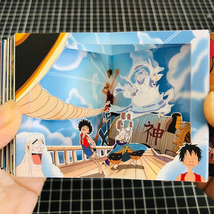 One Piece 3D Comic Books Luffy / Zoro / Chopper Three-Dimensional Story Books