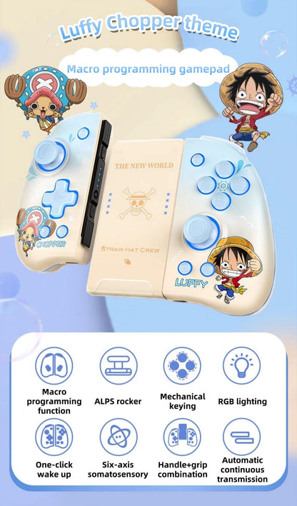Luffy / Chopper Gamepad With Adjustable Lights wireless Bluetooth Left And Right Hand Controllers