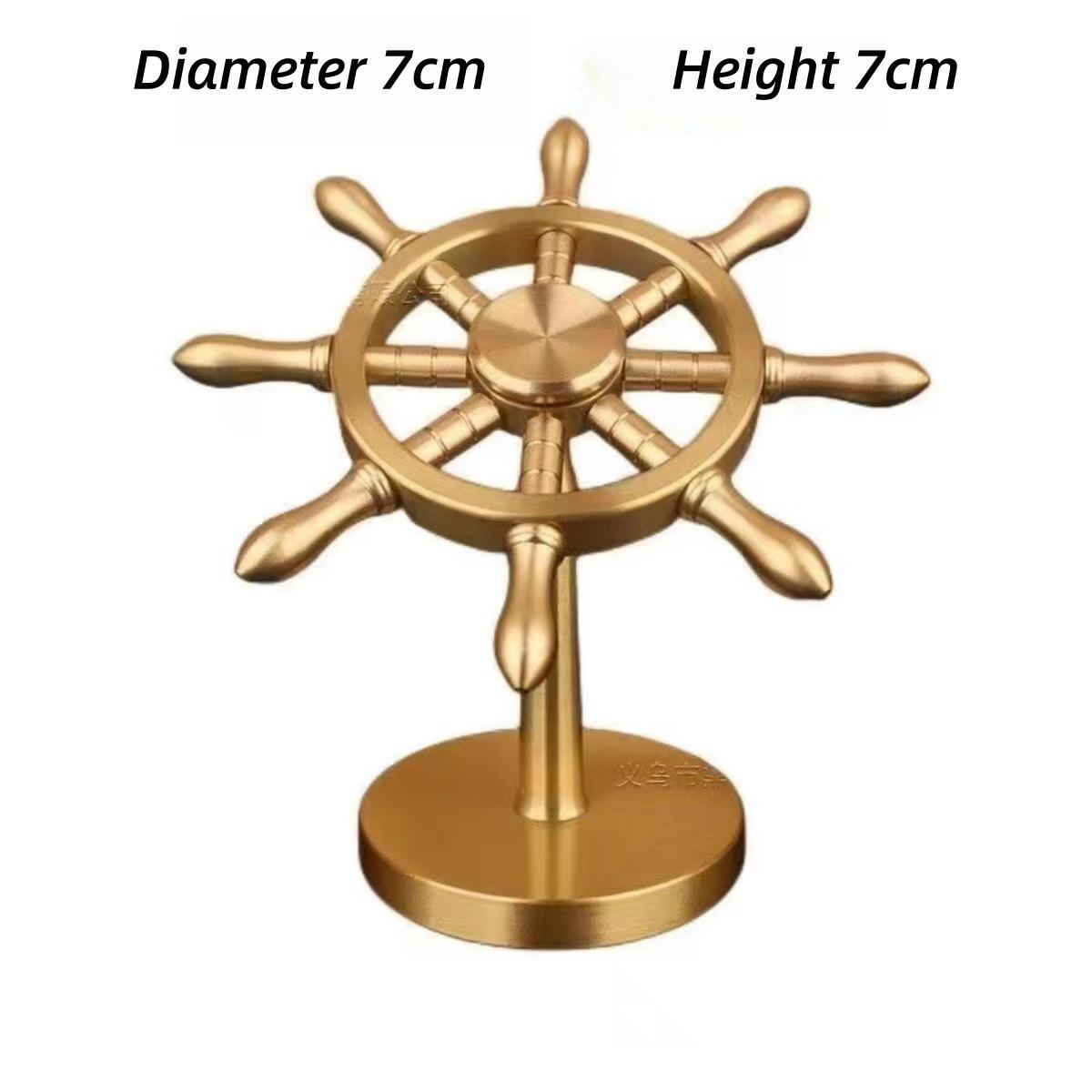Luffy / Zoro Pirate Ship Metal Rudder