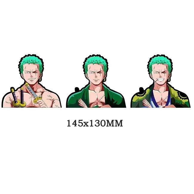 Luffy / Zoro / Nami 3D Gradient Stickers