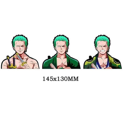 Luffy / Zoro / Nami 3D Gradient Stickers