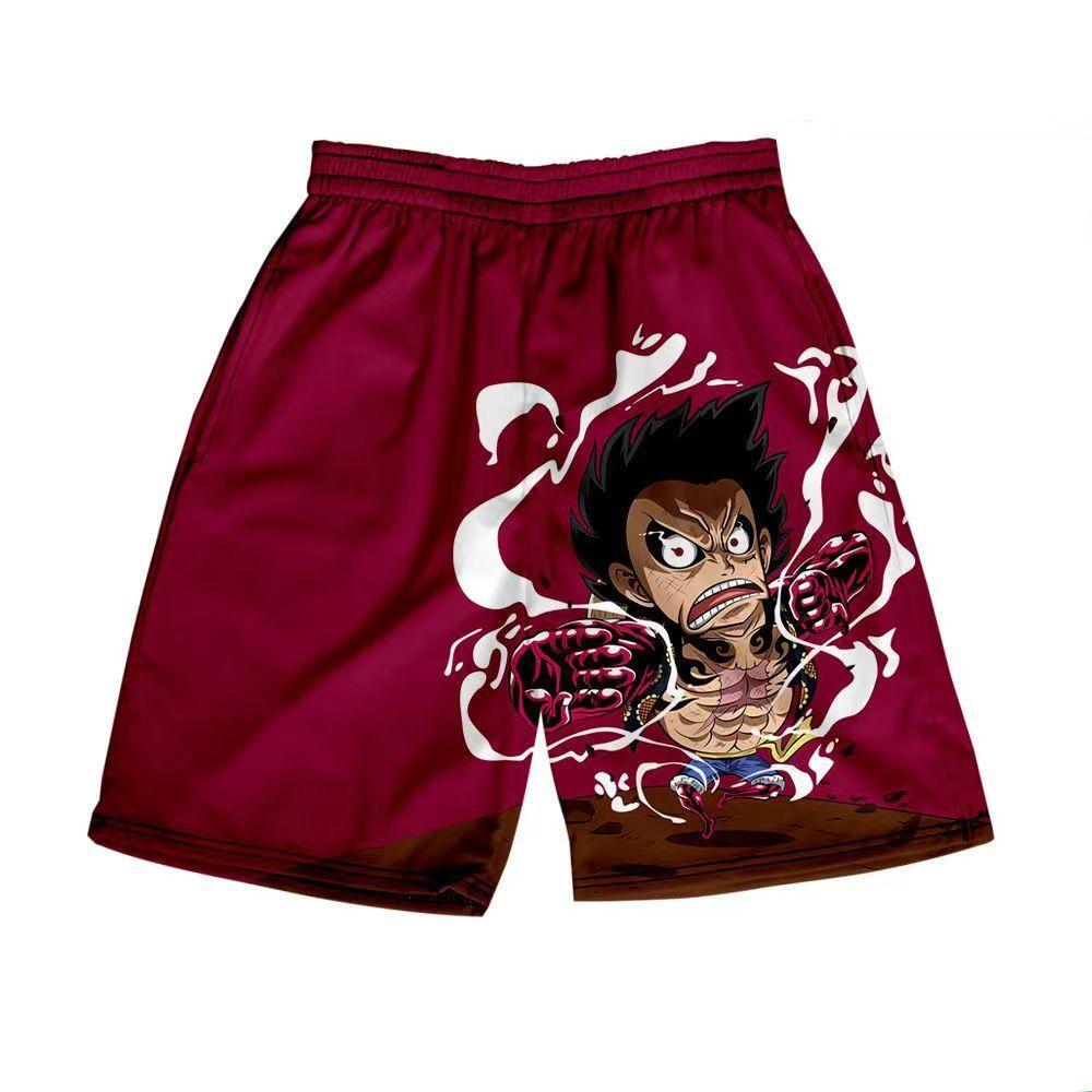 Luffy / Zoro / Sanji / Chopper Summer Shorts One Piece Printed Pants