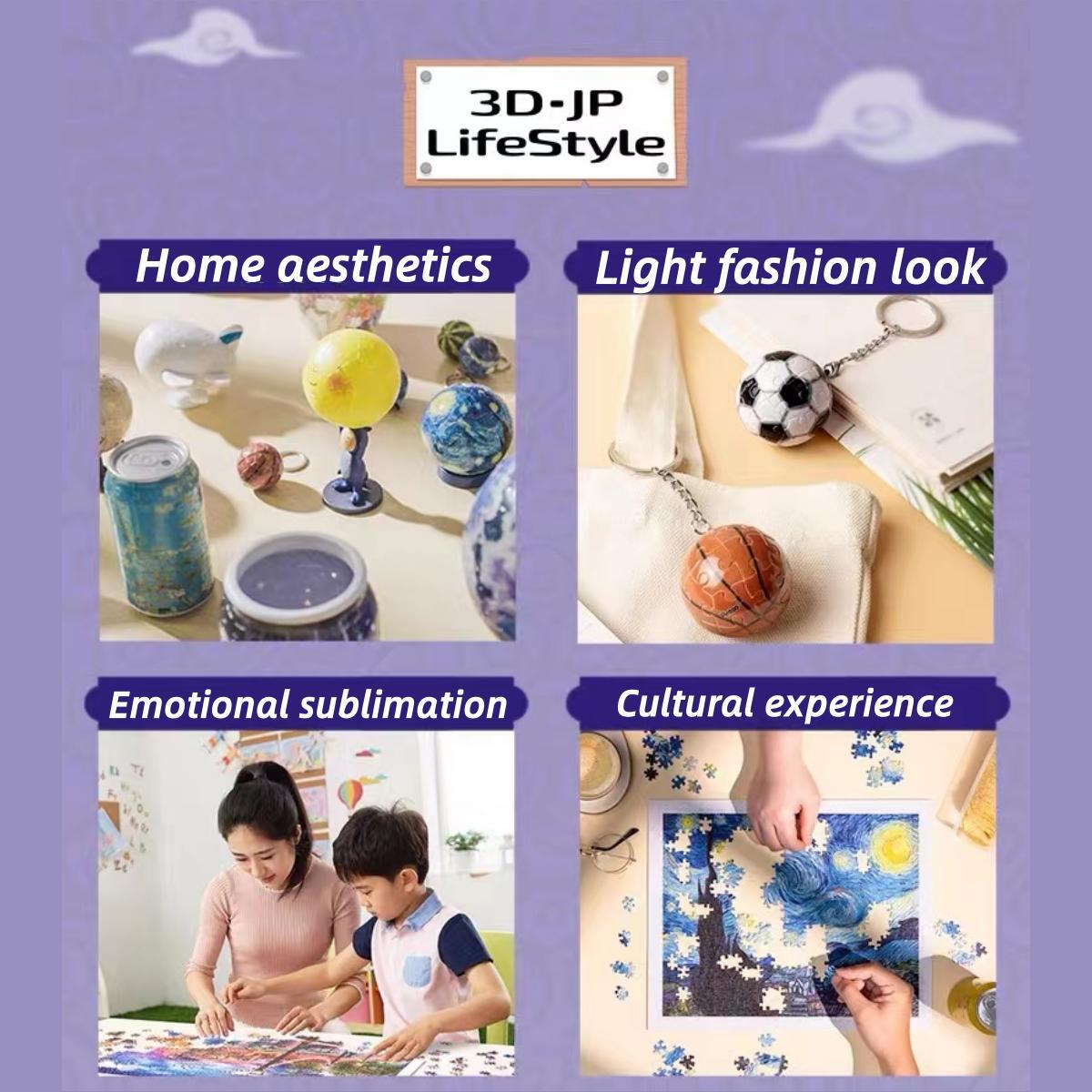 Luffy Gum Gum Fruit Puzzle Lamp | Jigsaw Luminous Table Decoration