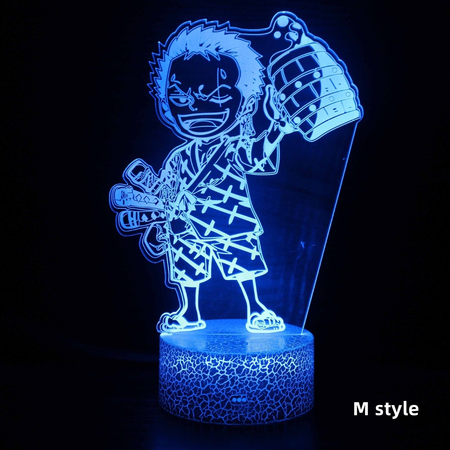 Luffy / Zoro / Sanji Acrylic Panel Character Night Lights