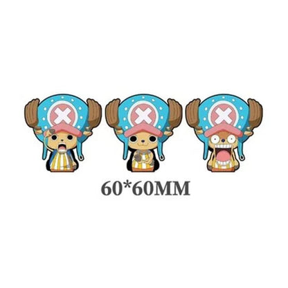 Luffy / Zoro / Nami 3D Gradient Stickers