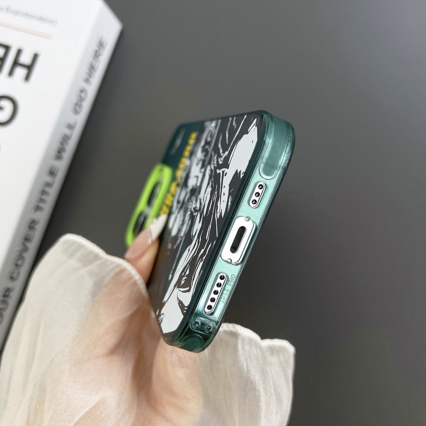 Luffy / Zoro iPhone Silicone Shock-Resistant Phone Case