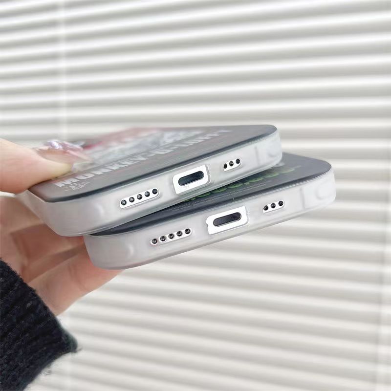Luffy / Zoro iPhone Exquisite Trend Silicone Anti-collision Phone Case