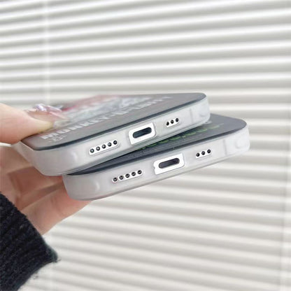 Luffy / Zoro iPhone Exquisite Trend Silicone Anti-collision Phone Case