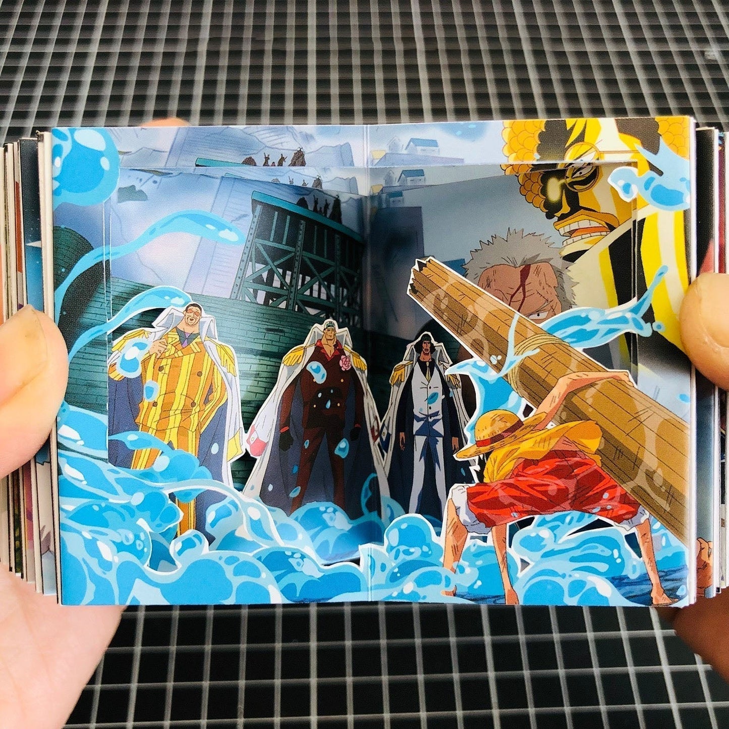 One Piece 3D Comic Books Luffy / Zoro / Chopper Three-Dimensional Story Books
