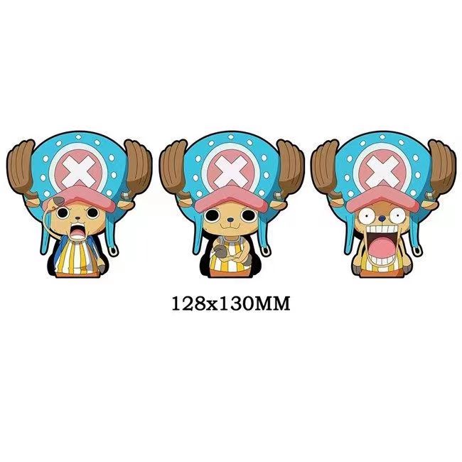 Luffy / Zoro / Nami 3D Gradient Stickers