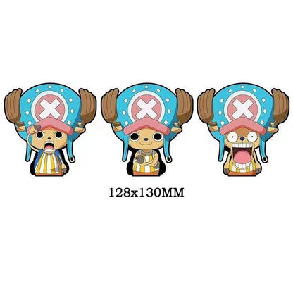 Luffy / Zoro / Nami 3D Gradient Stickers