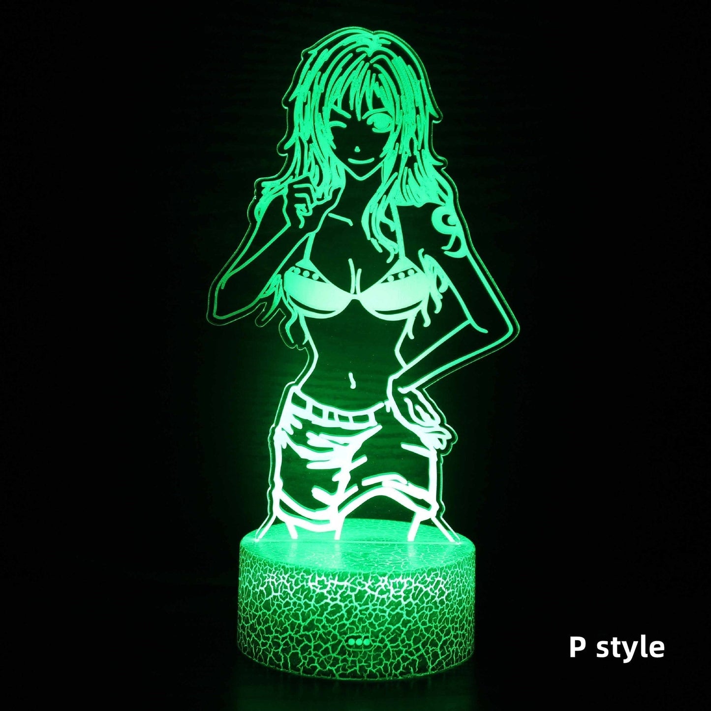 Luffy / Zoro / Sanji Acrylic Panel Character Night Lights