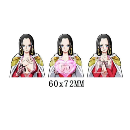 Luffy / Zoro / Nami 3D Gradient Stickers