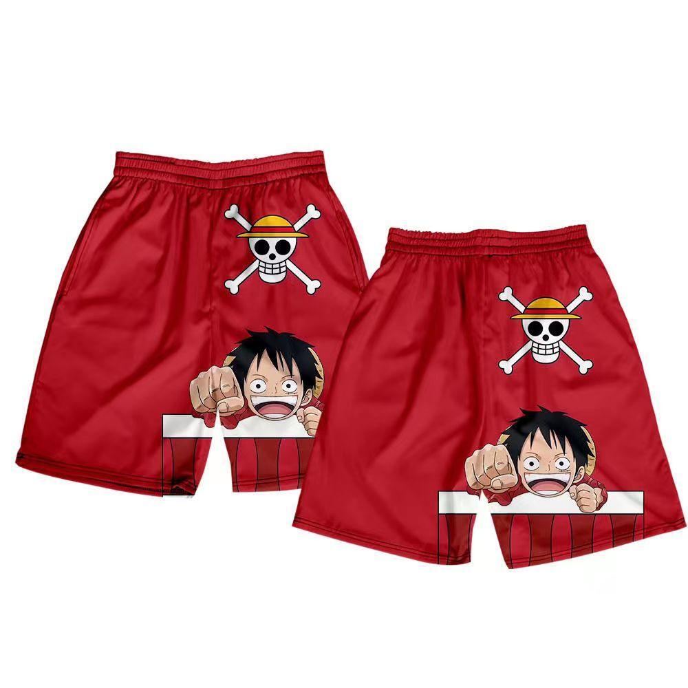 Luffy / Zoro / Sanji / Chopper Summer Shorts One Piece Printed Pants