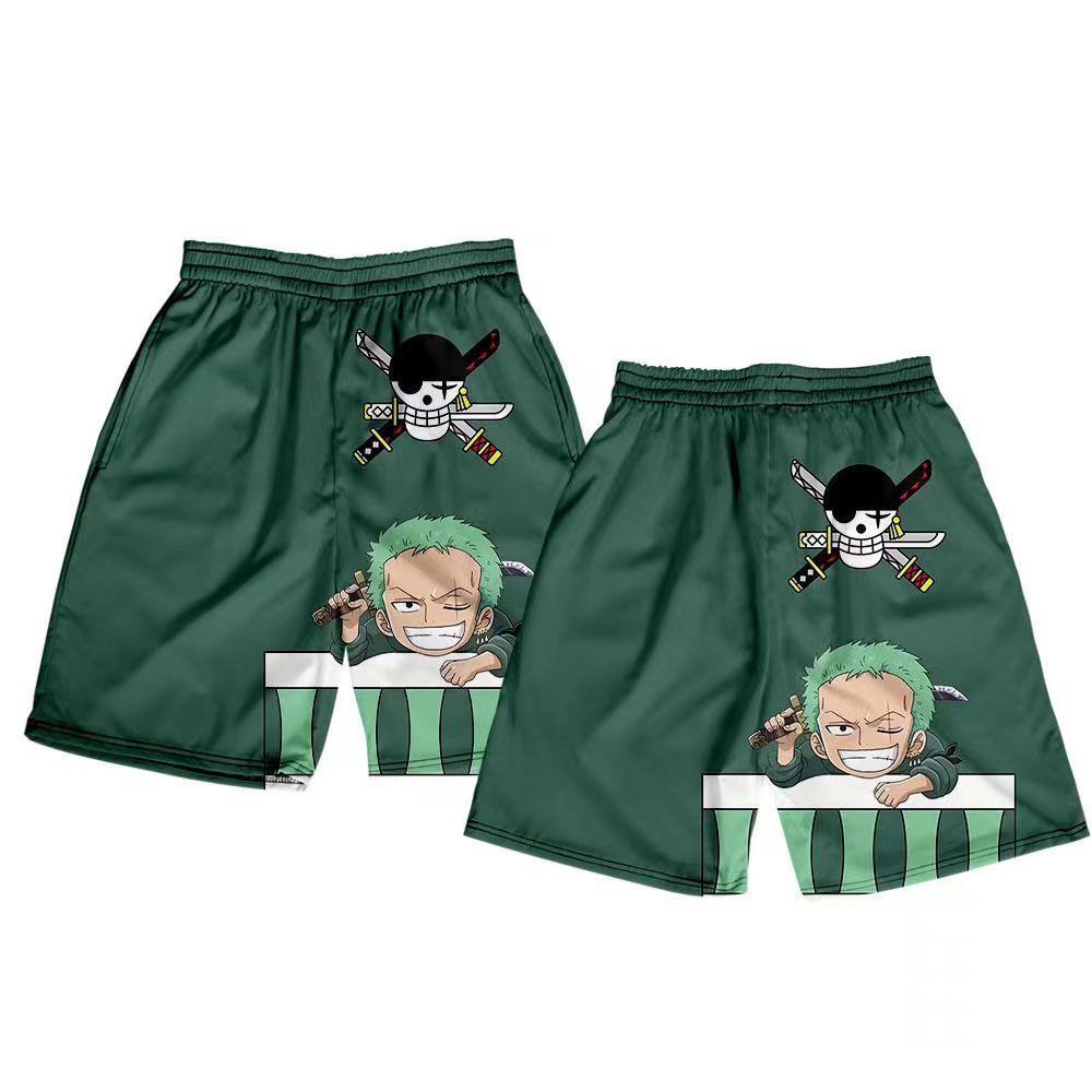 Luffy / Zoro / Sanji / Chopper Summer Shorts One Piece Printed Pants
