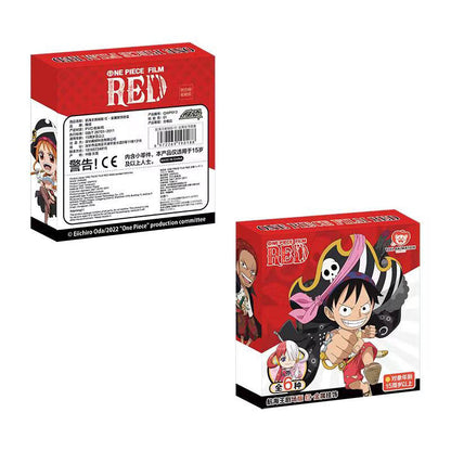 Luffy / Zoro / Shanks / Nami RED Cool Keychain Accessory BLIND BOX