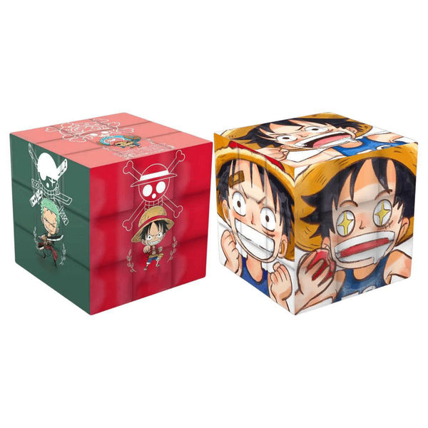 Luffy/Zoro/Nami creative third order Rubik's cube puzzle toy gift