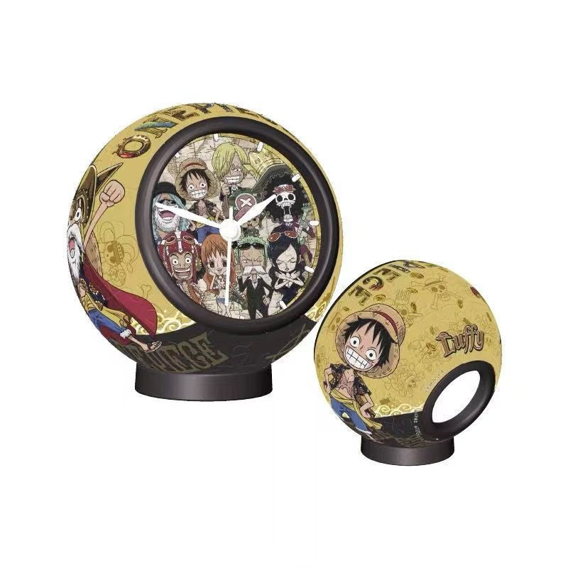 Luffy Creative One Piece Table Clock Exquisite And Beautiful Puzzle Clock KC1011