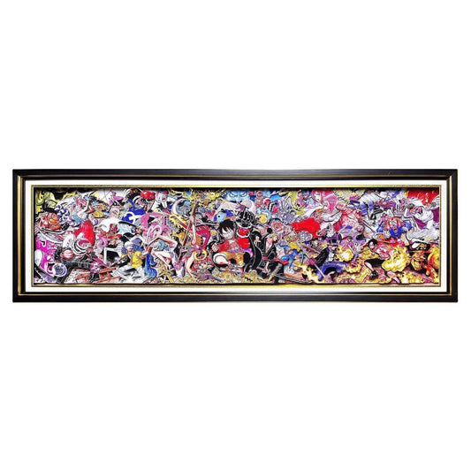 Luffy One Piece Framed 3D Wall Art | Limited Handicraft