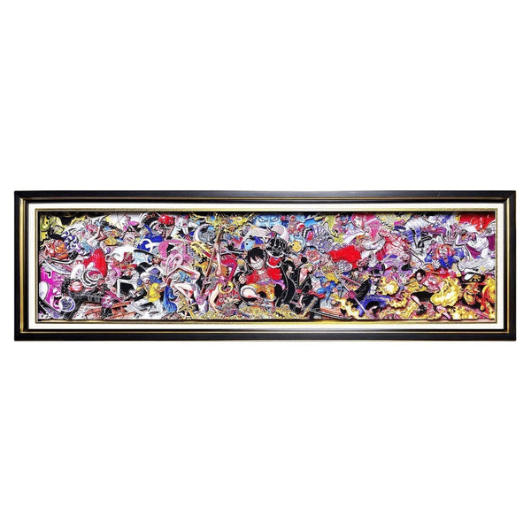Luffy One Piece Framed 3D Wall Art | Limited Handicraft