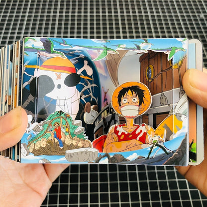 One Piece 3D Comic Books Luffy / Zoro / Chopper Three-Dimensional Story Books