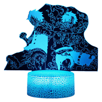 Luffy / Zoro / Sanji Acrylic Panel Character Night Lights