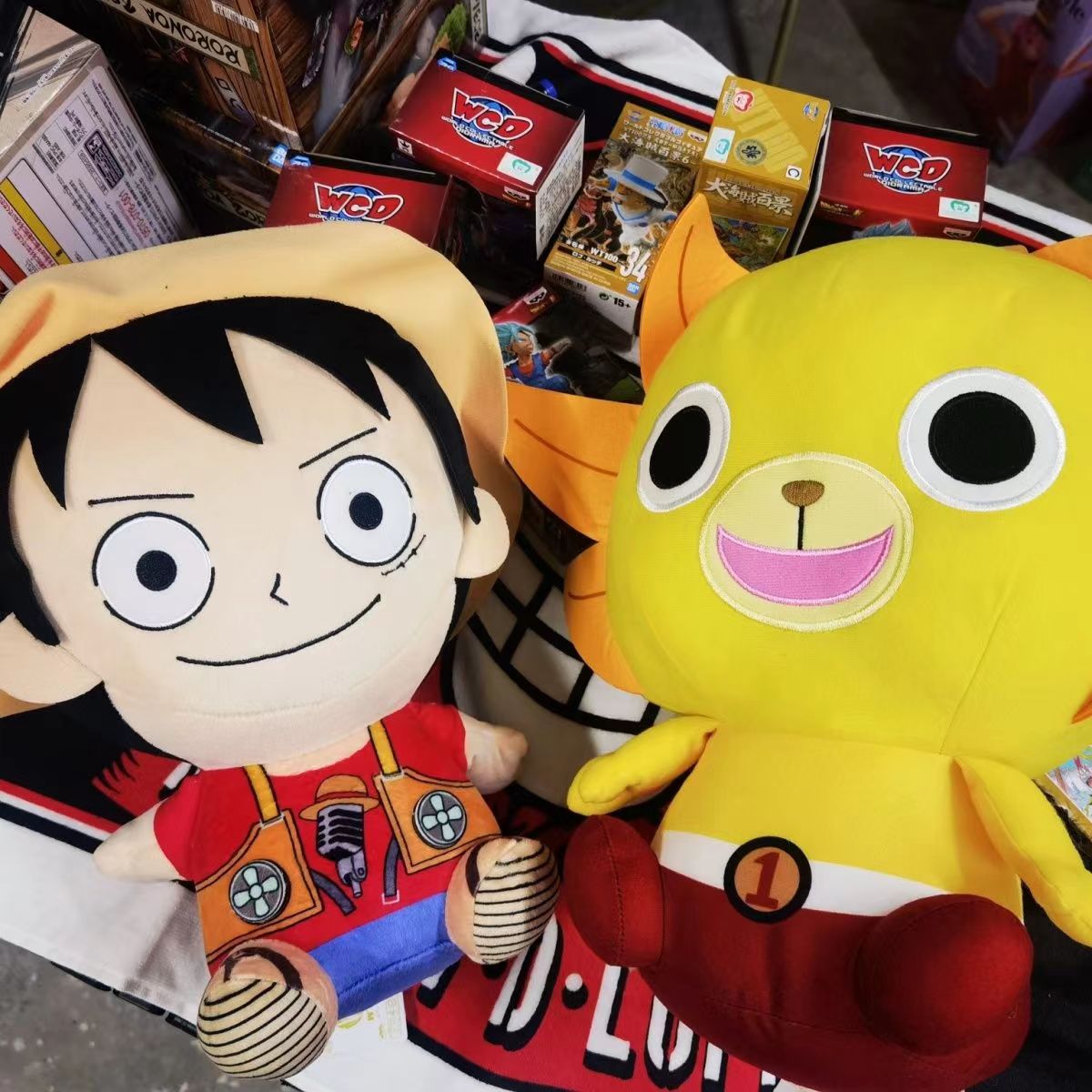 Luffy / Sunny Modelling Lovely One Piece Plush Dolls Toys