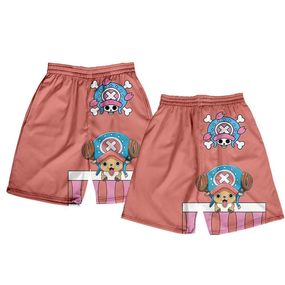 Luffy / Zoro / Sanji / Chopper Summer Shorts One Piece Printed Pants