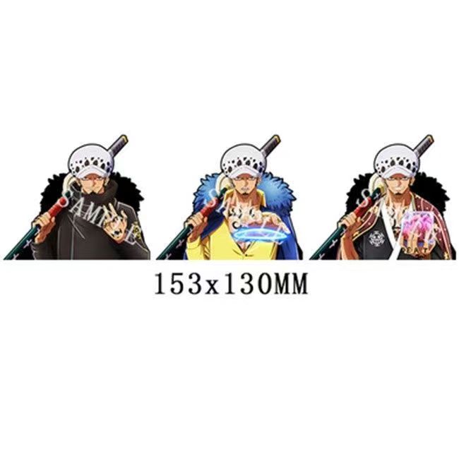 Luffy / Zoro / Nami 3D Gradient Stickers