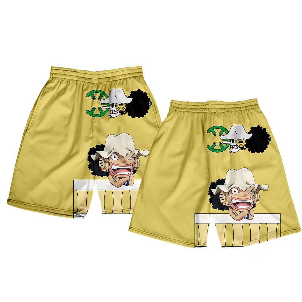 Luffy / Zoro / Sanji / Chopper Summer Shorts One Piece Printed Pants