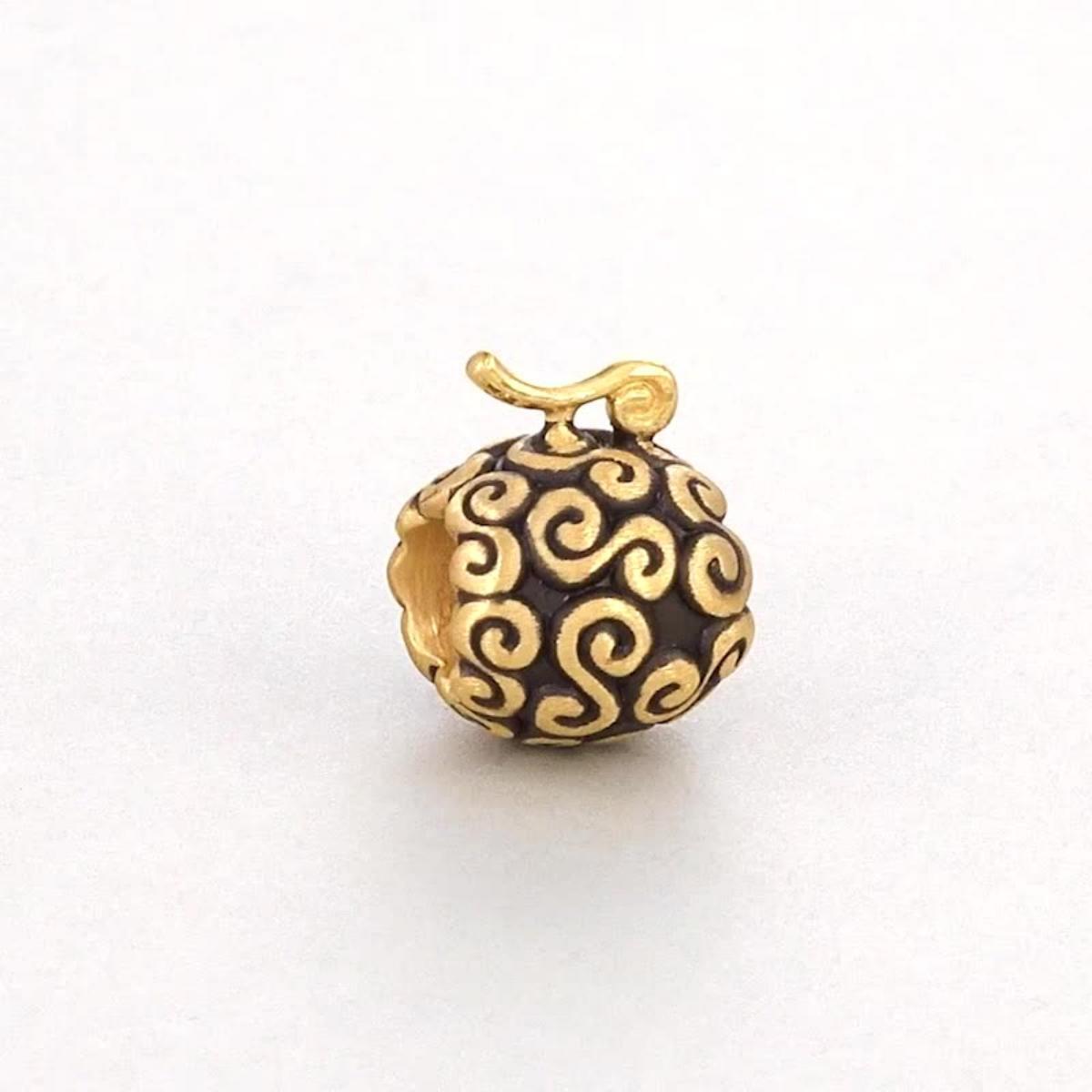 Luffy Gold Gum Gum Fruit & Other One Piece Gift Bracelet Beads