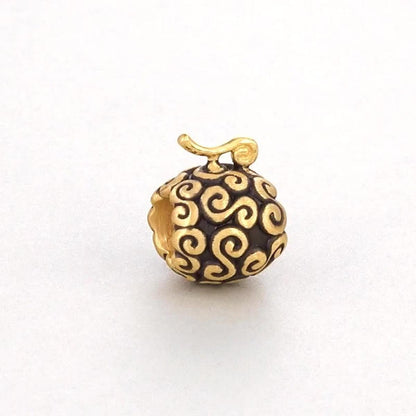 Luffy Gold Gum Gum Fruit & Other One Piece Gift Bracelet Beads