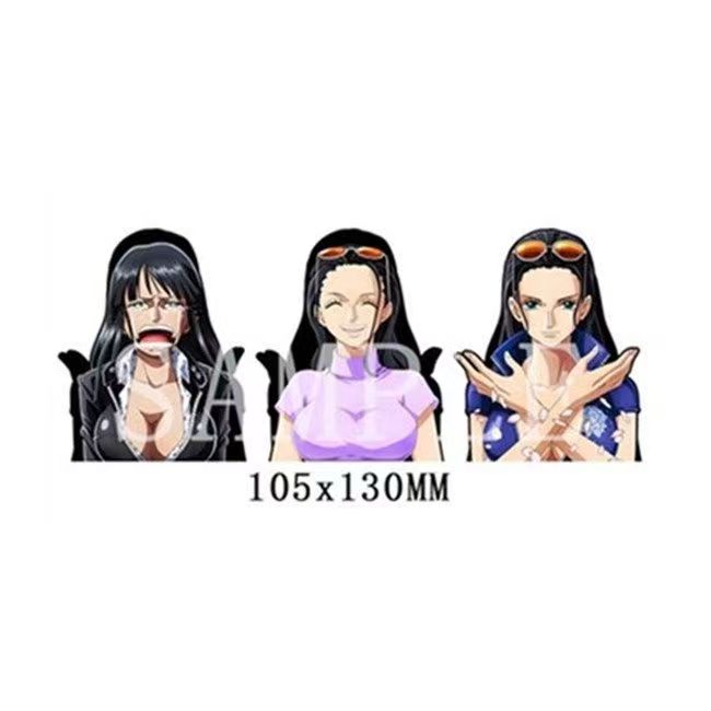 Luffy / Zoro / Nami 3D Gradient Stickers