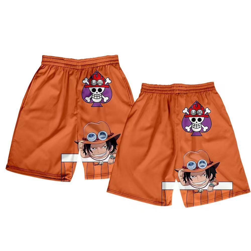 Luffy / Zoro / Sanji / Chopper Summer Shorts One Piece Printed Pants