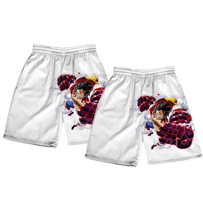 Luffy / Zoro / Sanji / Chopper Summer Shorts One Piece Printed Pants