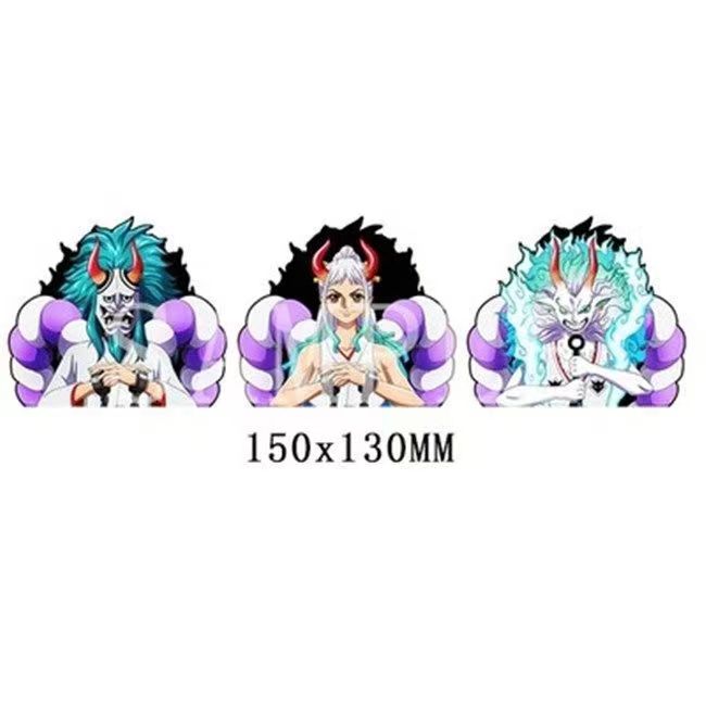 Luffy / Zoro / Nami 3D Gradient Stickers