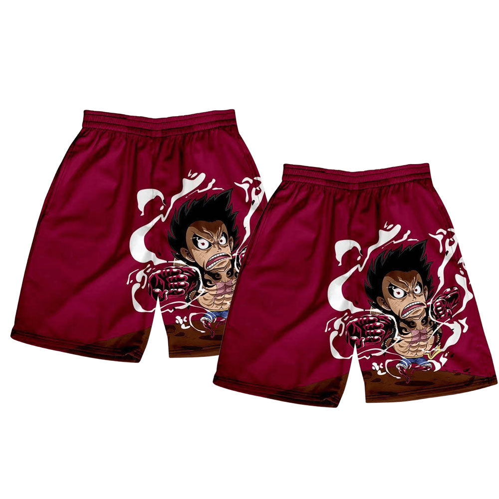 Luffy / Zoro / Sanji / Chopper Summer Shorts One Piece Printed Pants
