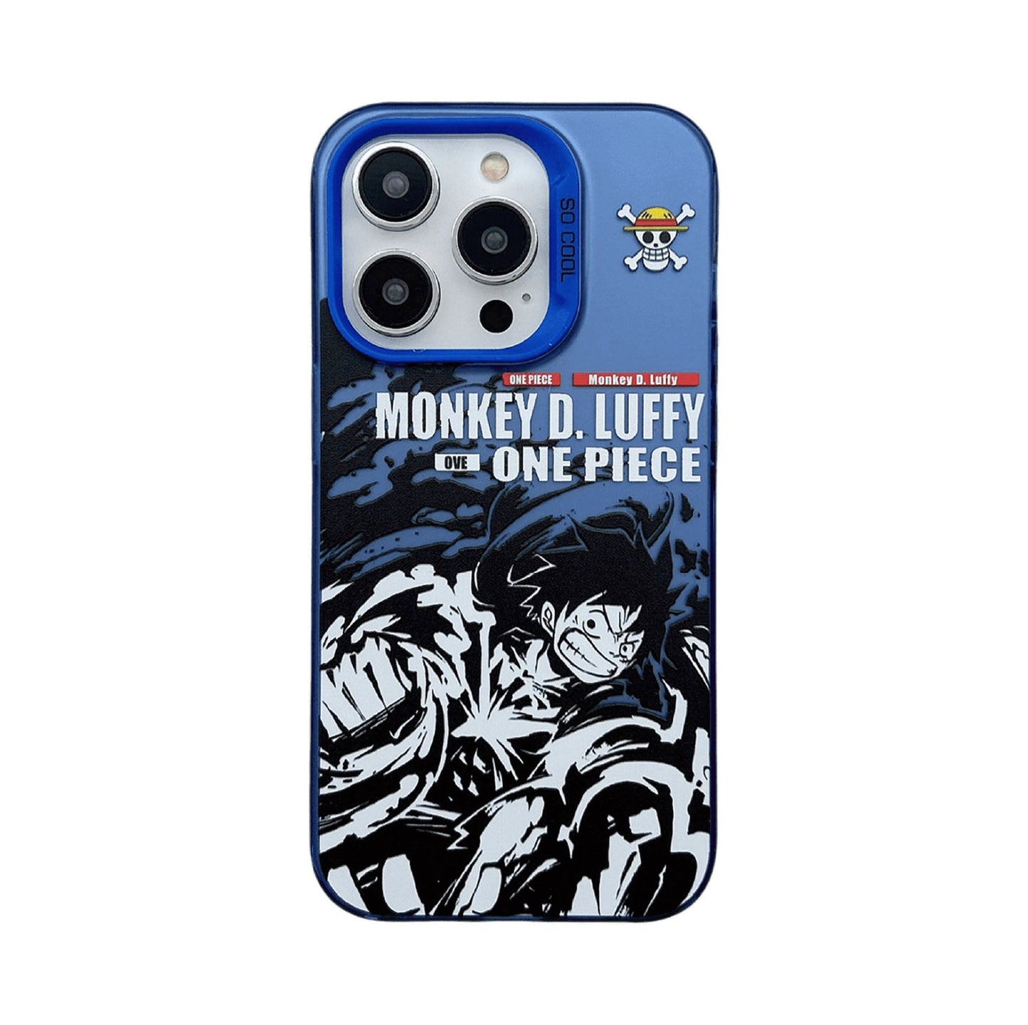 Luffy / Zoro iPhone Silicone Shock-Resistant Phone Case