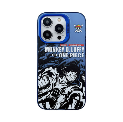 Luffy / Zoro iPhone Silicone Shock-Resistant Phone Case