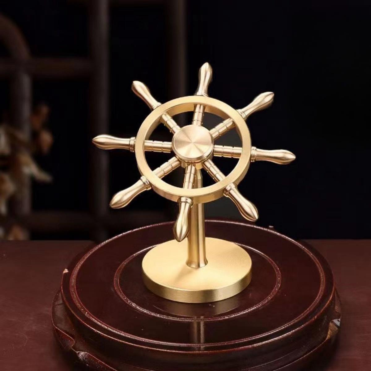 Luffy / Zoro Pirate Ship Metal Rudder