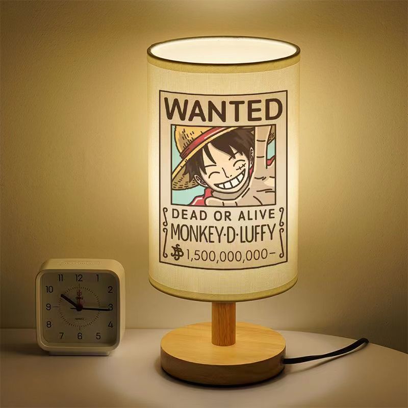 Luffy / Zoro Small Table Lamp LED Lamp Student Eye Protection Warm Lamp