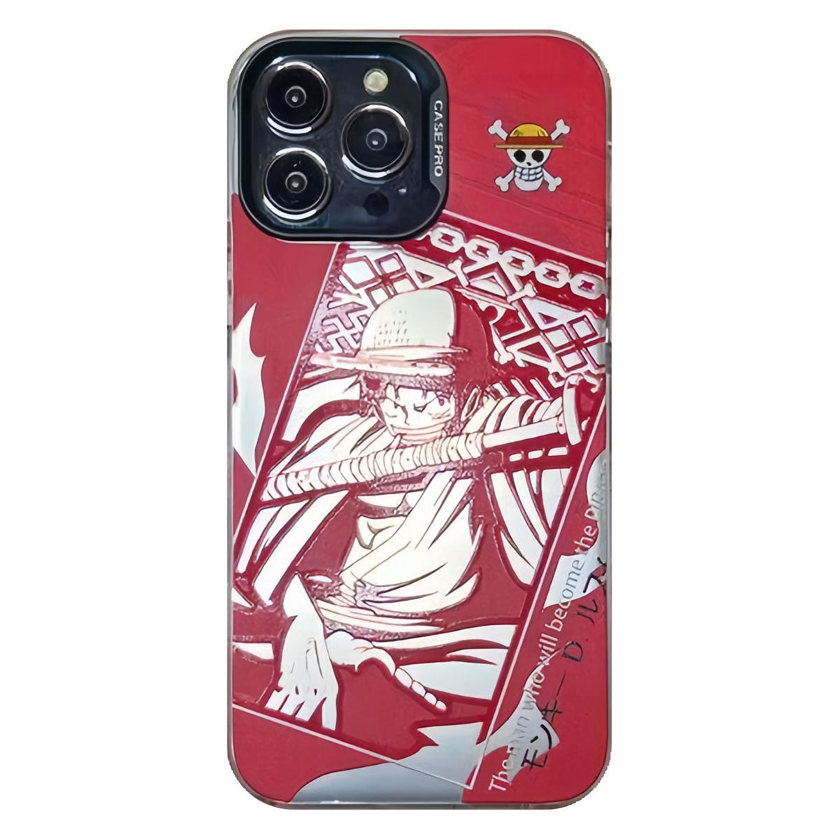 Luffy / Zoro iPhone Exquisite Trend Silicone Anti-Collision One Piece Phone Case