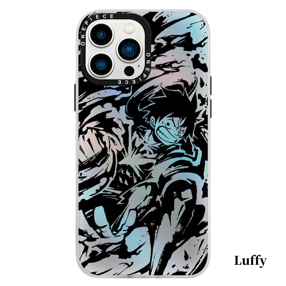 Luffy / Zoro iPhone Exquisite Trend Silicone Anti-Collision Phone Case