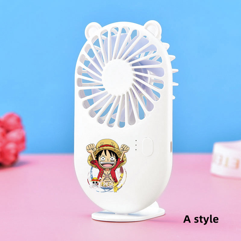 Luffy / Zoro / Chopper Character Modeling Cute Portable Mini Fan