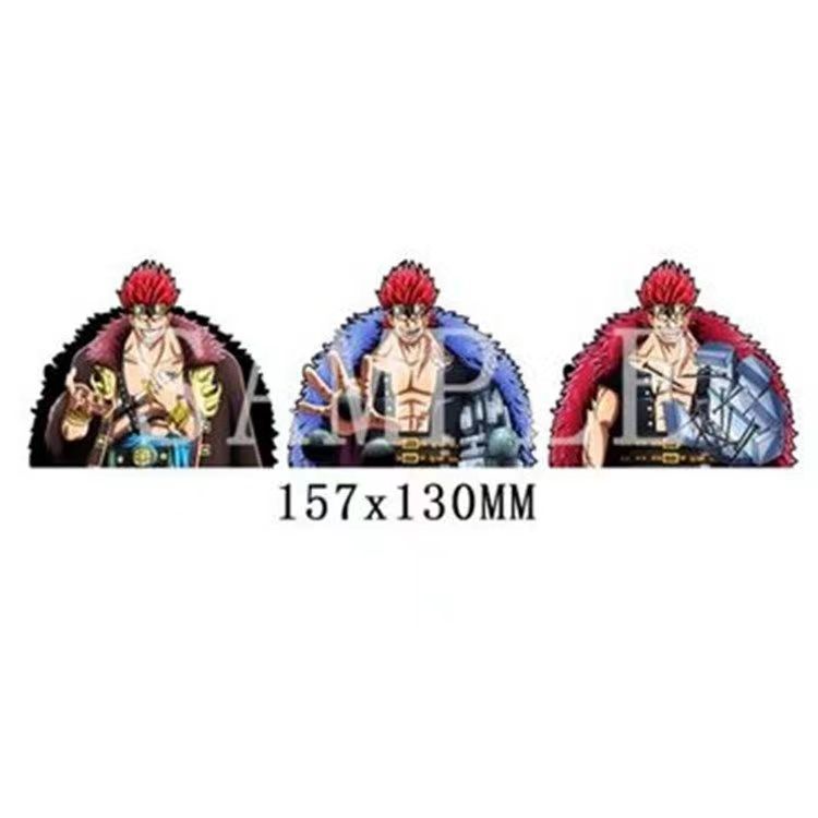 Luffy / Zoro / Nami 3D Gradient Stickers