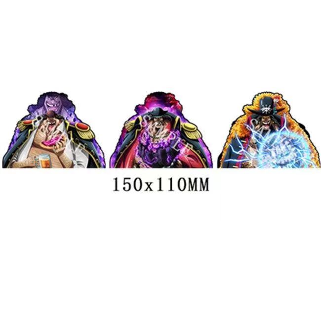 Luffy / Zoro / Nami 3D Gradient Stickers