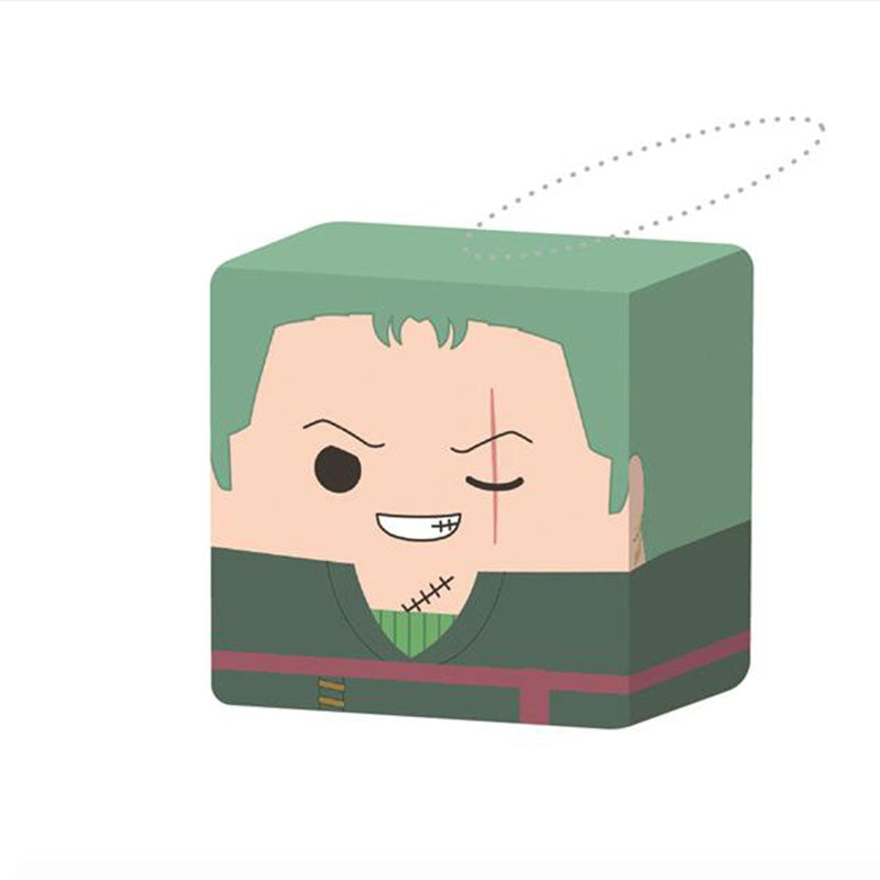 Luffy / Zoro Mini Cube Doll Keychain | Super Cute And Collectible